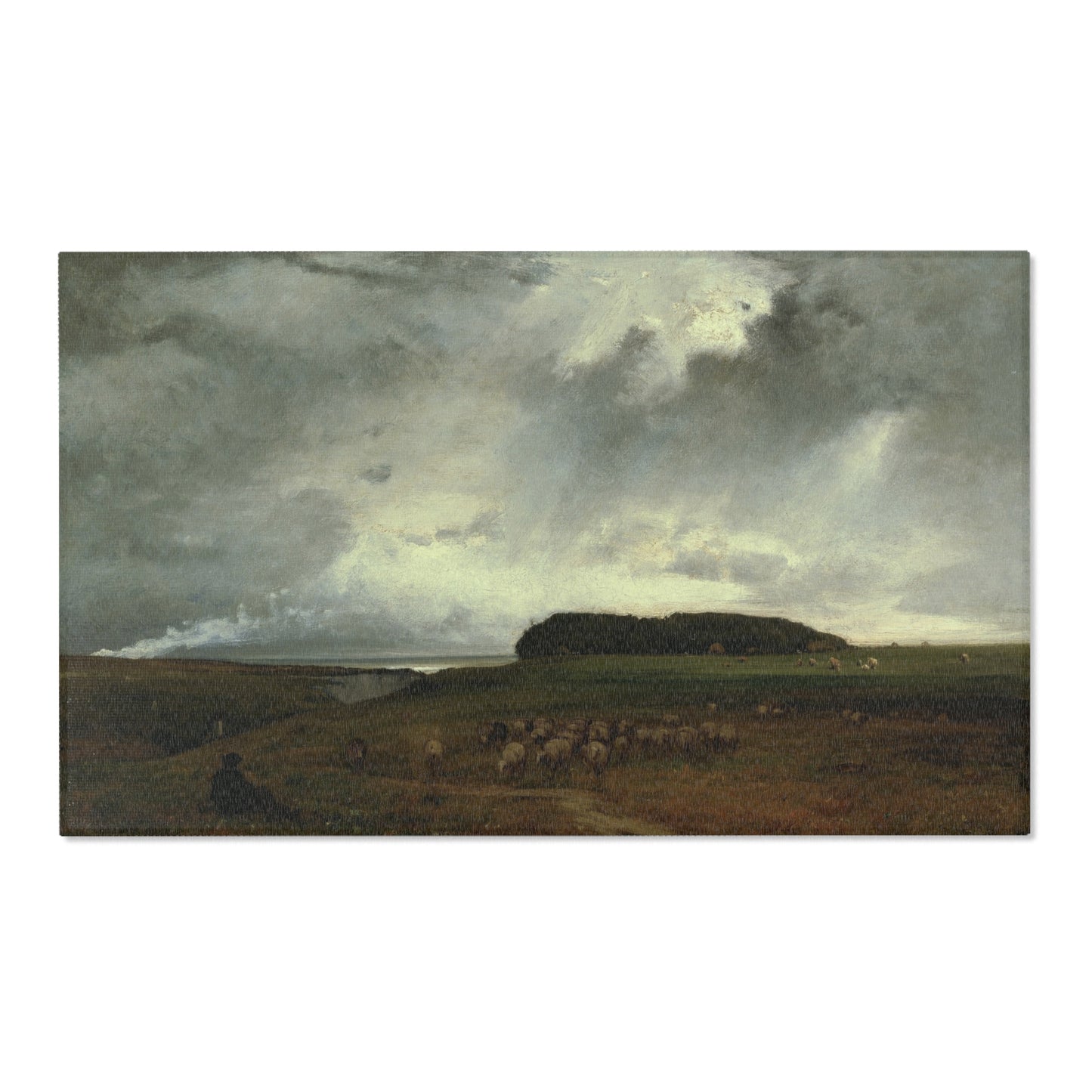 George Inness - The Storm | Area Rug