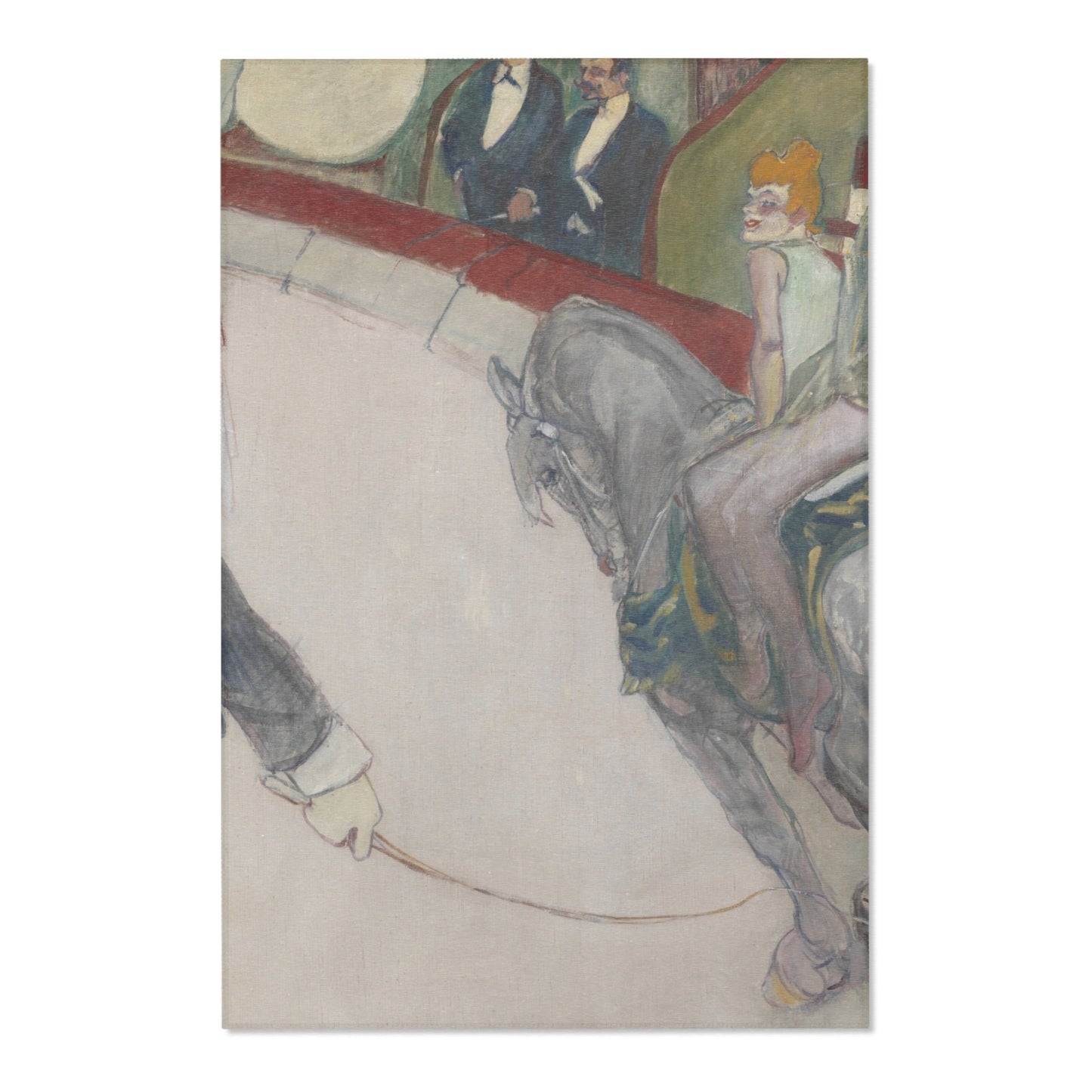 Henri de Toulouse-Lautrec - Equestrienne (At the Cirque Fernando) | Area Rug