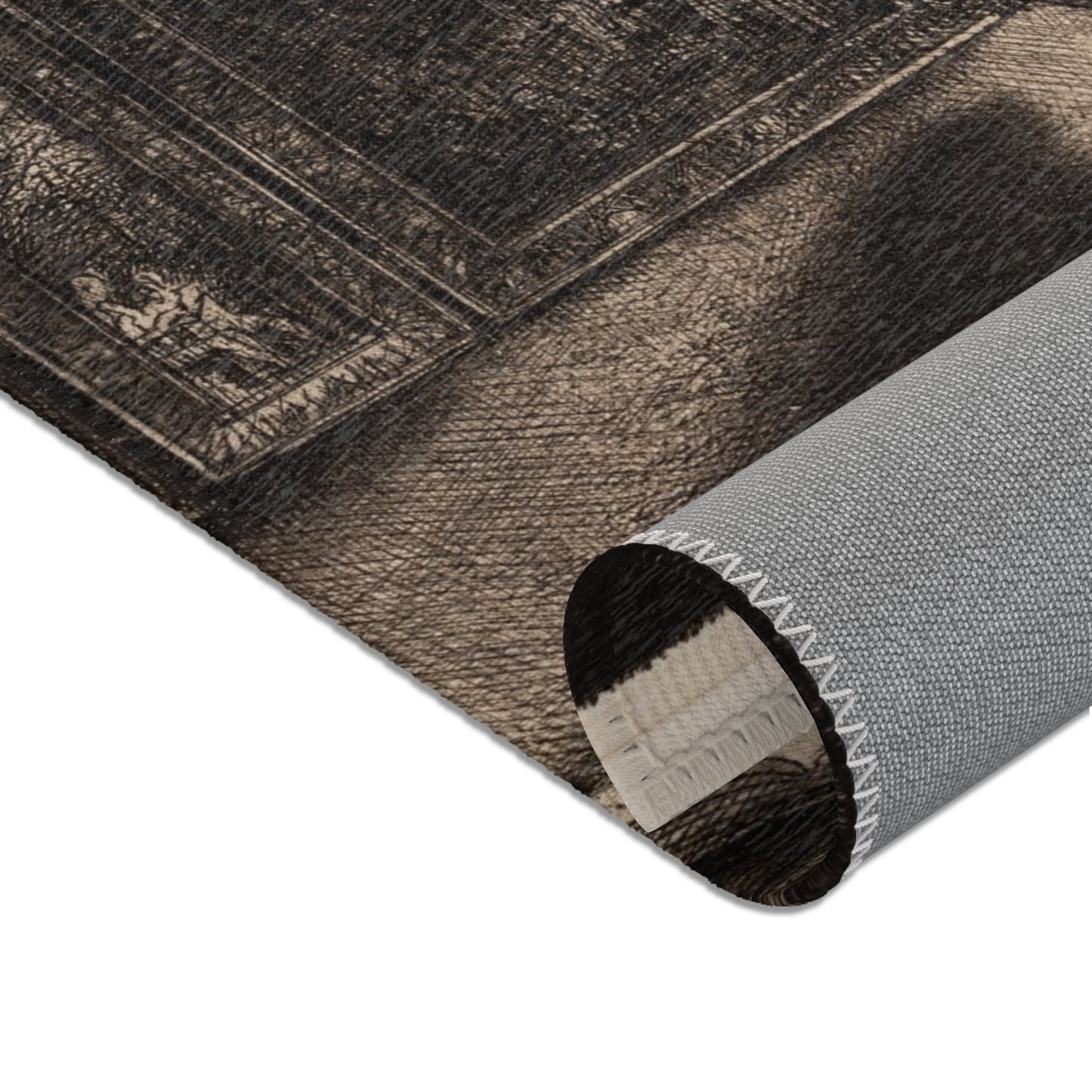 Rembrandt van Rijn - Abraham Francen, Apothecary | Area Rug