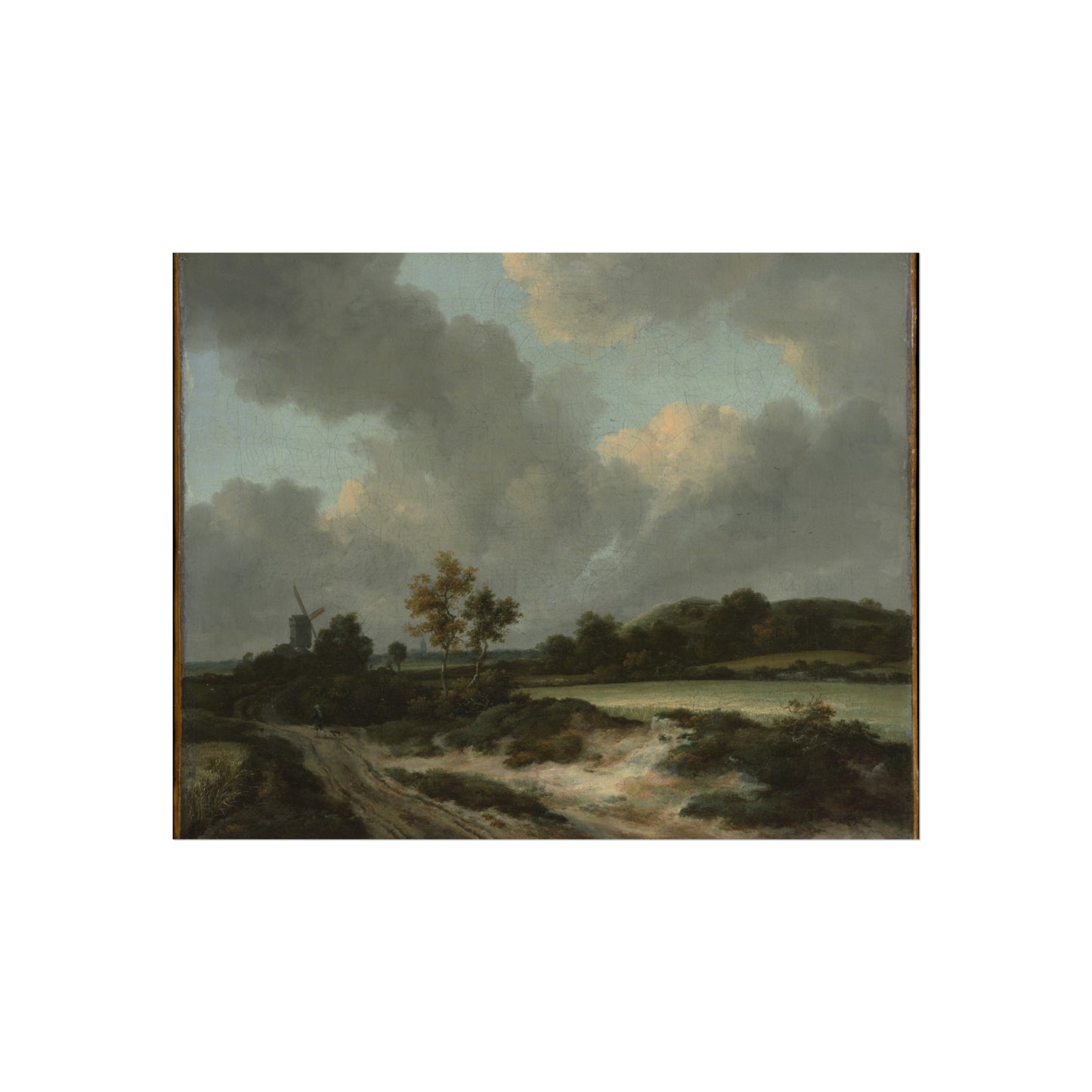Jacob van Ruisdael - Grainfields | Fine Art Poster
