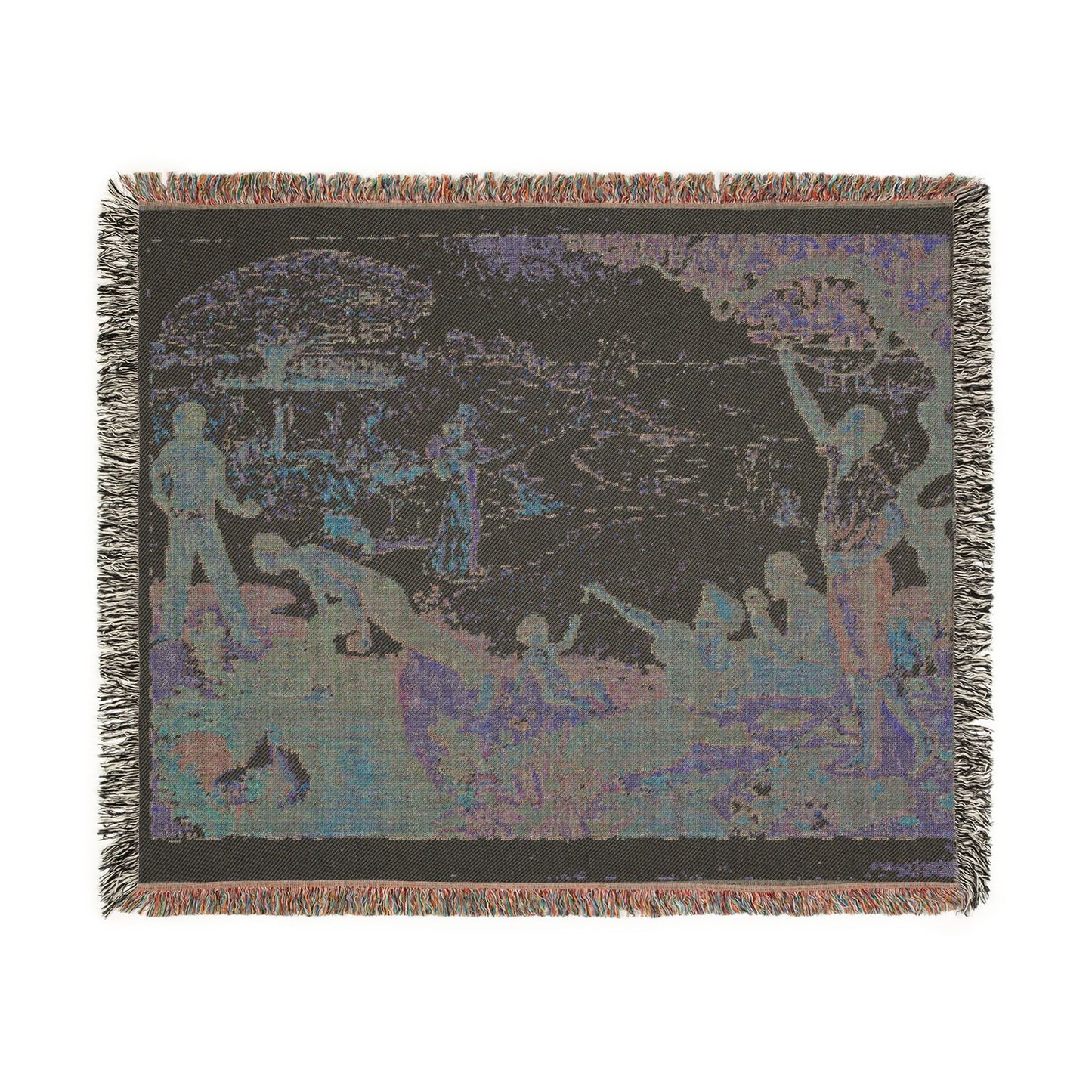 Paul Signac - In Times of Harmony | Woven Tapestry Blanket
