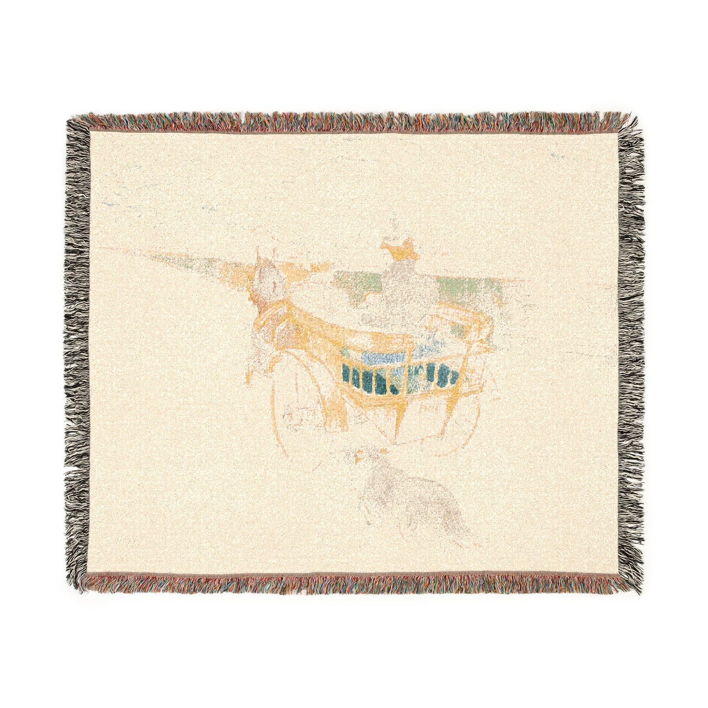 Henri de Toulouse-Lautrec - A Drive in the Country | Woven Tapestry Blanket