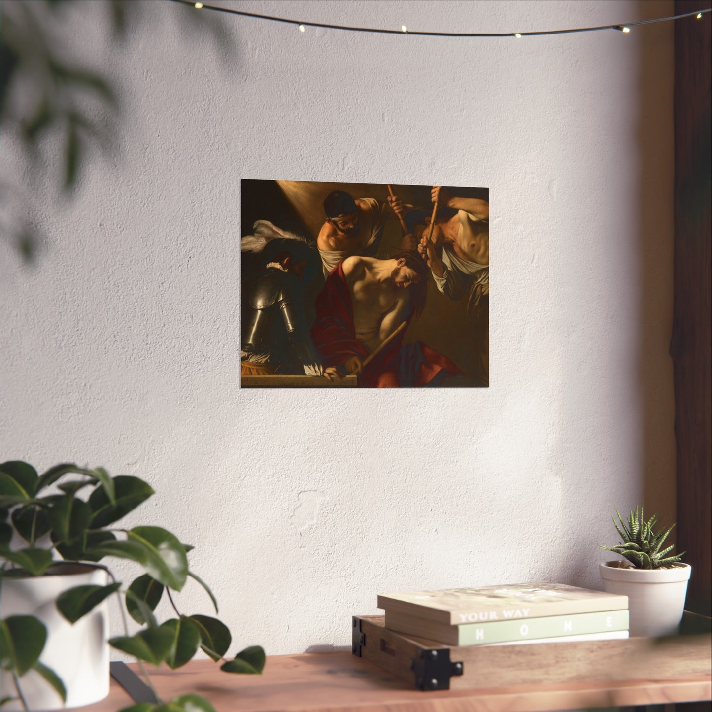 Michelangelo Merisi, called Caravaggio - The Crowning with Thorns - Google Art Project | Fine Art Poster