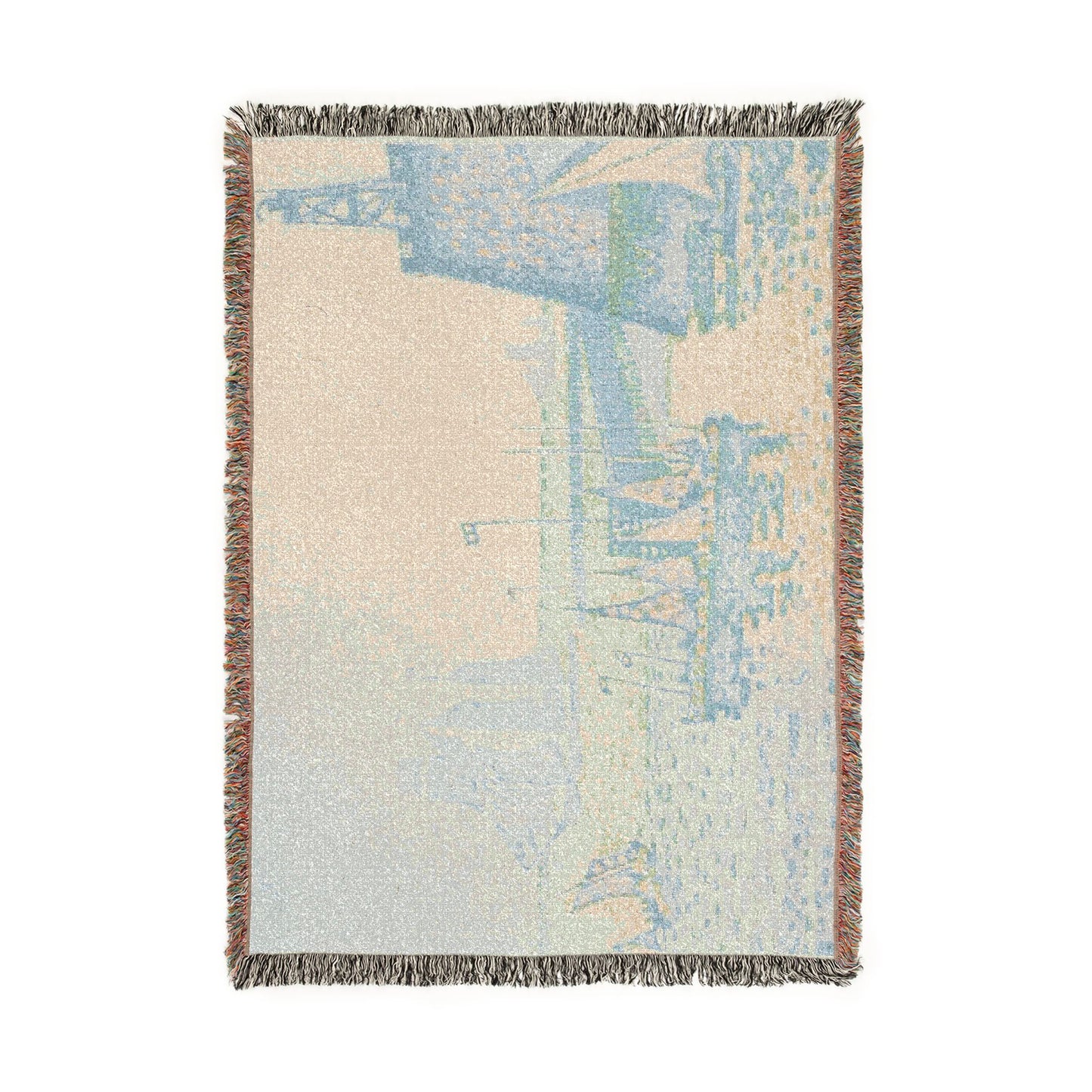 Paul Signac - Evening | Woven Tapestry Blanket
