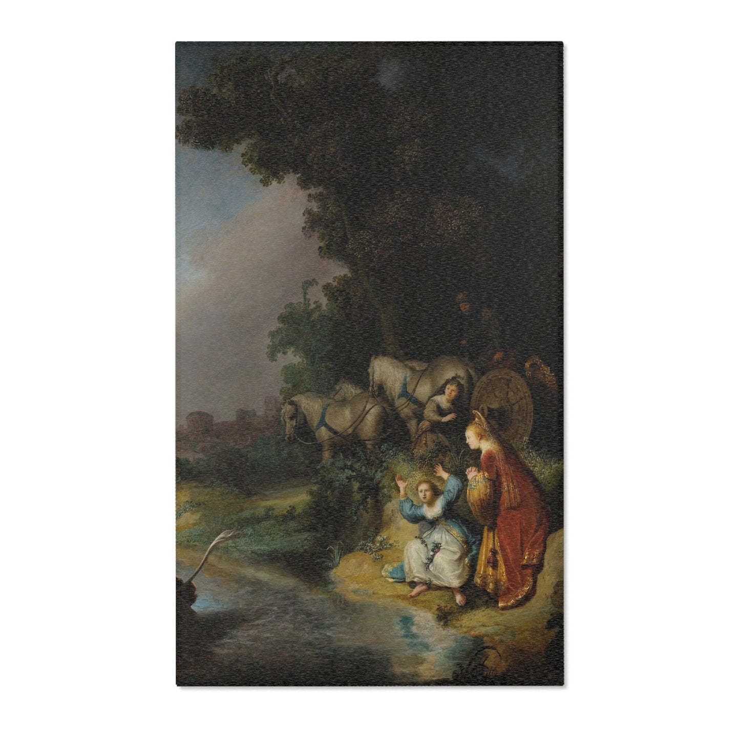 Rembrandt Harmensz. van Rijn - The Abduction of Europa - Google Art Project | Area Rug