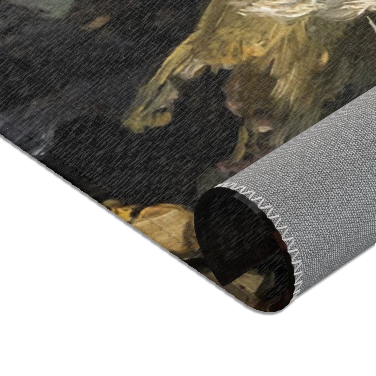 (Agen) Caprice - Francisco de Goya 1818-1819 - Musée des Beaux-Arts d'Agen | Area Rug
