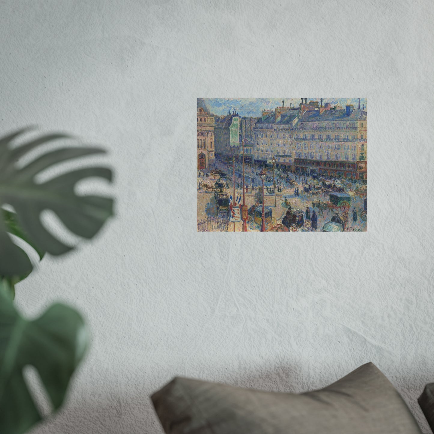 Camille Pissarro - The Place du Havre, Paris | Fine Art Poster