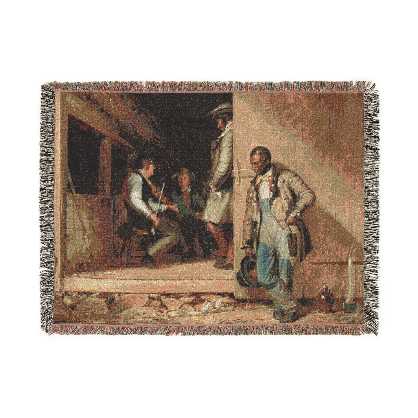 The Power of Music Woven Throw Blanket
