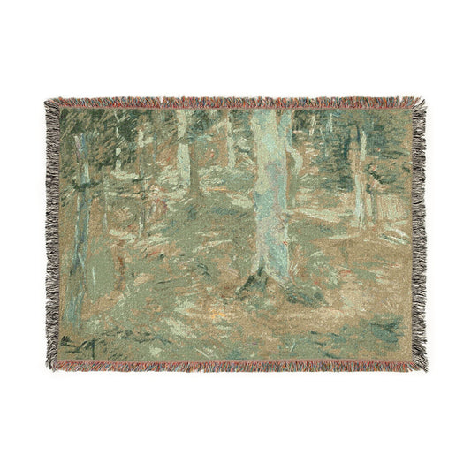 The Forest of Compiègne — Morisot Tapestry Blanket