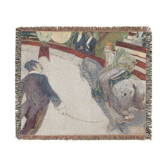 Equestrienne — Toulouse-Lautrec Tapestry Blanket