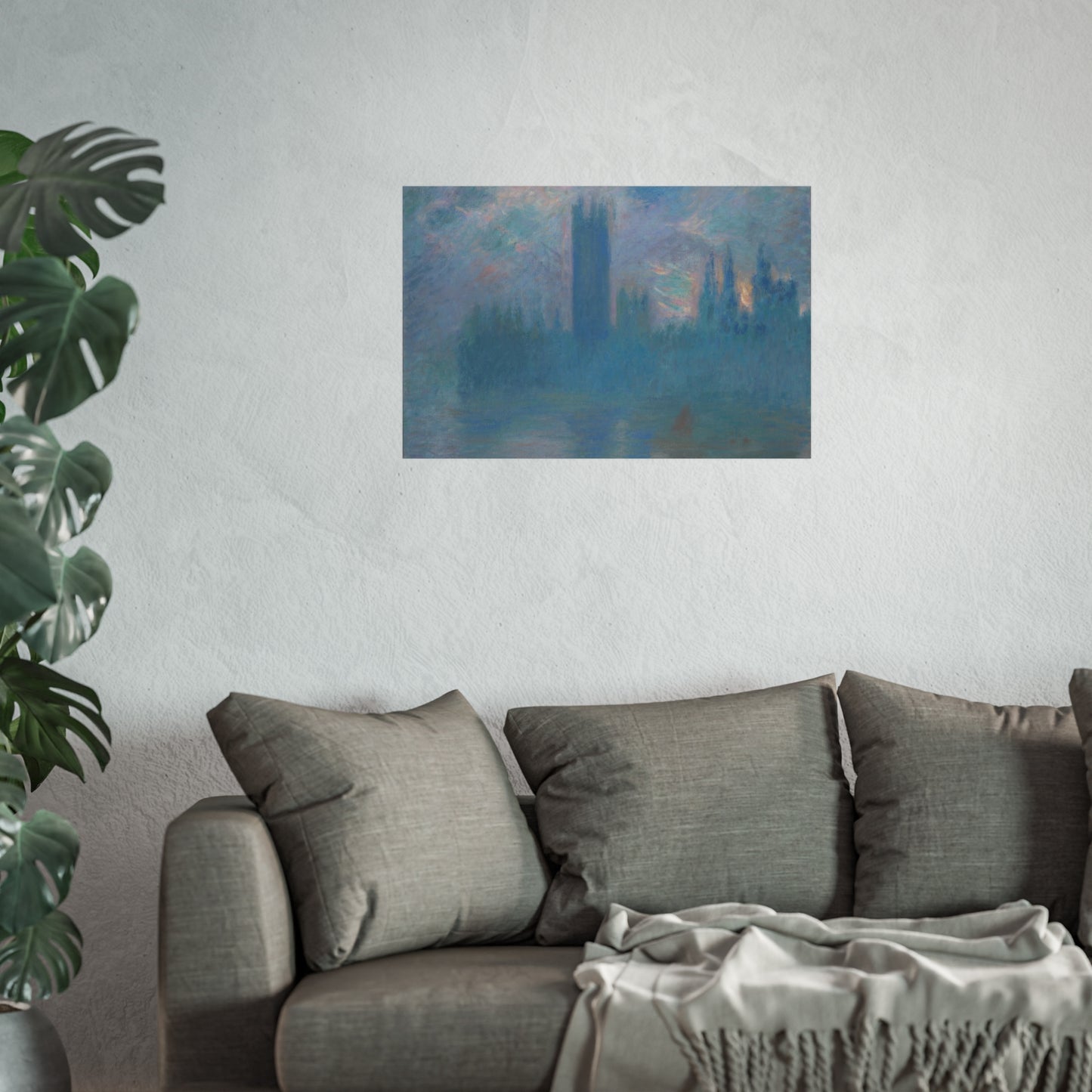 Claude Monet - Houses of Parliament, London | Fine Art Poster
