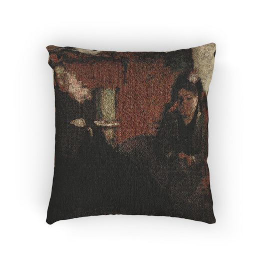 Portrait of Mme Lisle and Mme Loubens — Degas Pillow