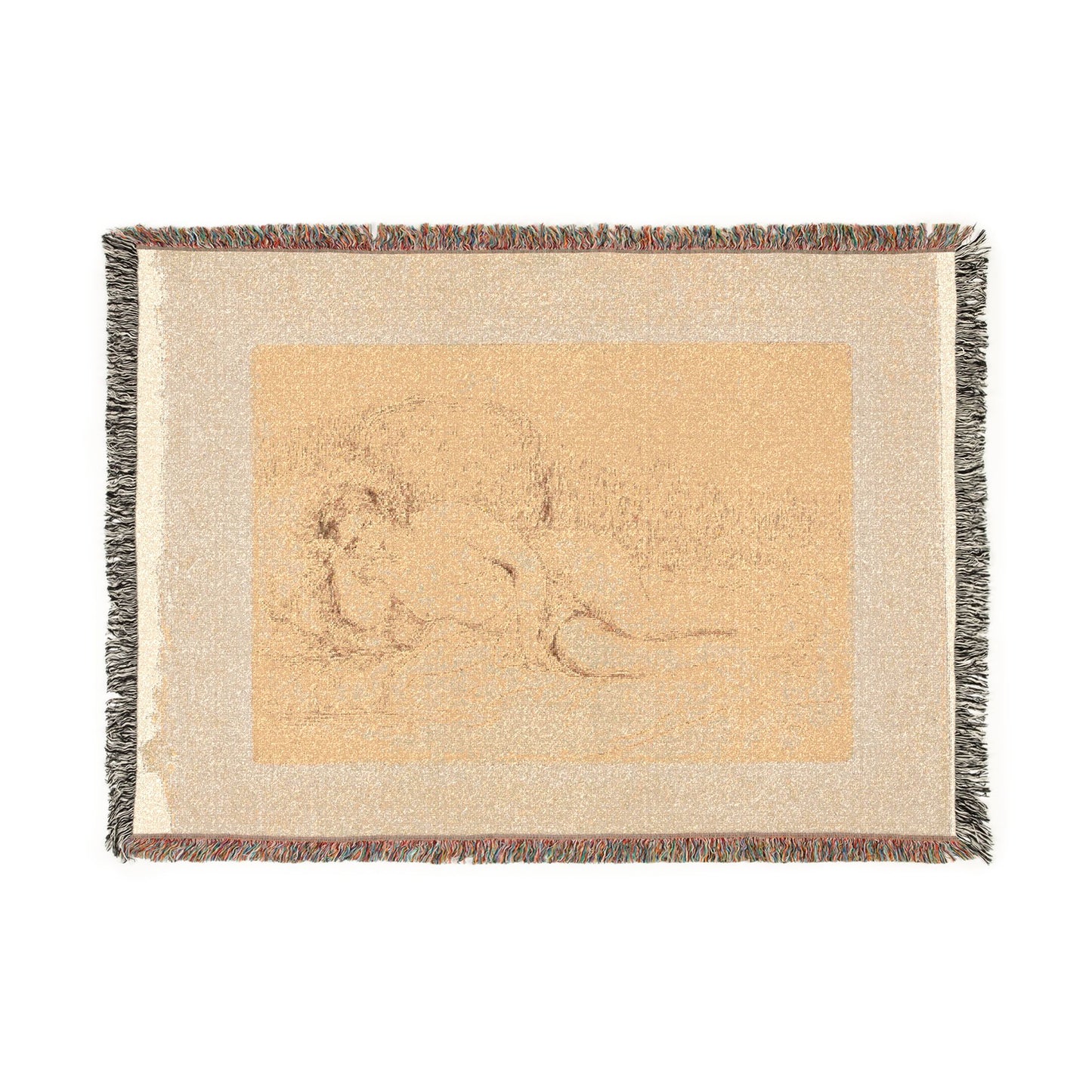 Pierre-Auguste Renoir - Reclining Nude | Woven Tapestry Blanket