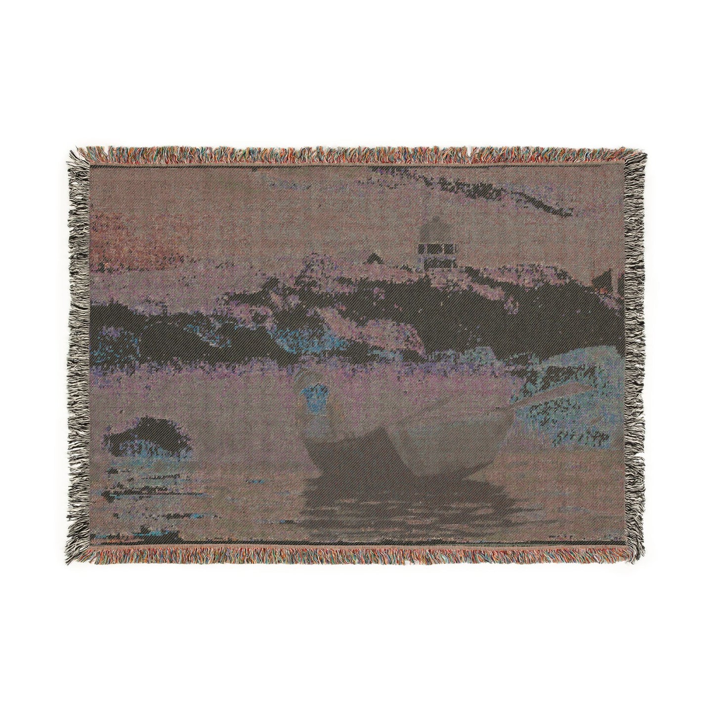 Winslow Homer - Boy in Boat, Gloucester | Woven Tapestry Blanket