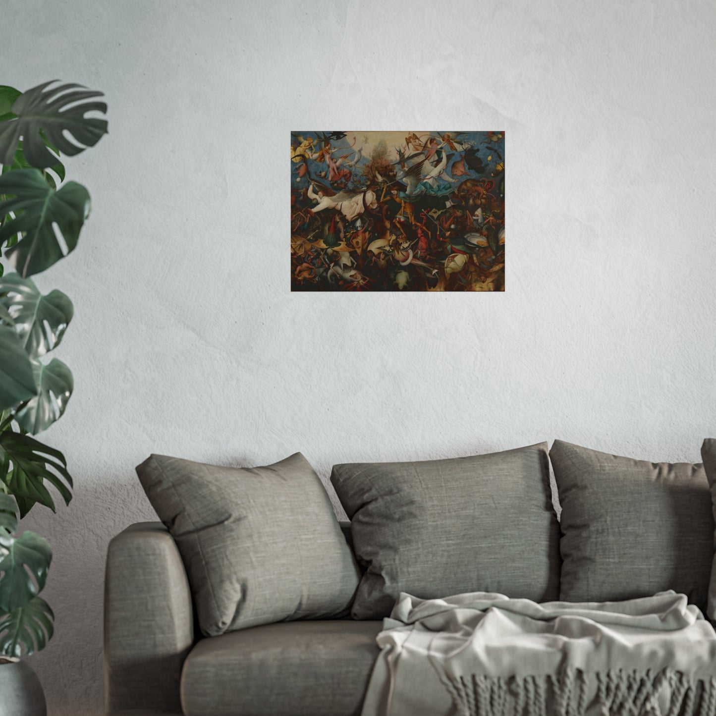 Pieter Bruegel the Elder - The Fall of the Rebel Angels - Google Art Project | Fine Art Poster
