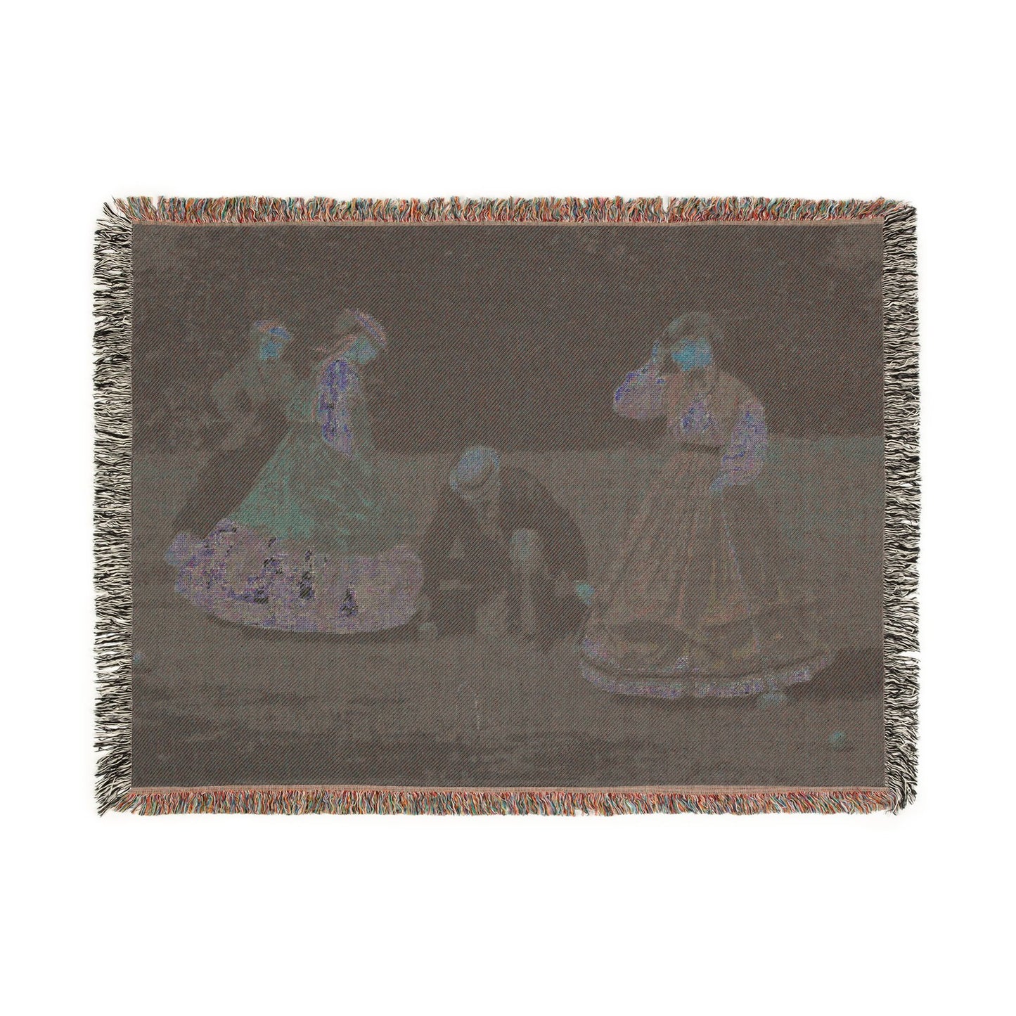 Winslow Homer - Croquet Scene | Woven Tapestry Blanket