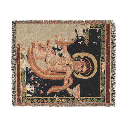 Nereid (Sea-Nymph) from a Hanging Woven Throw Blanket