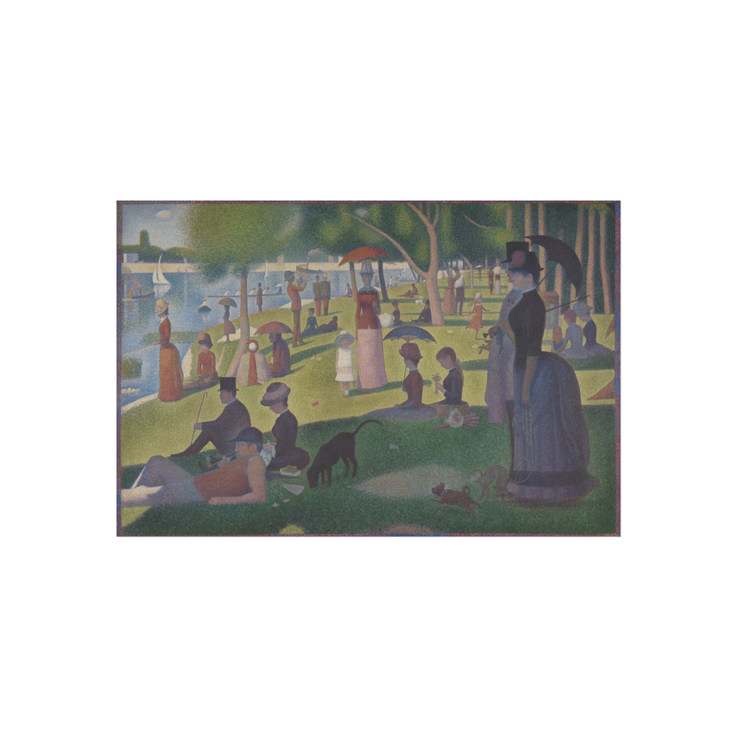 Georges Seurat - A Sunday on La Grande Jatte — 1884 | Fine Art Poster