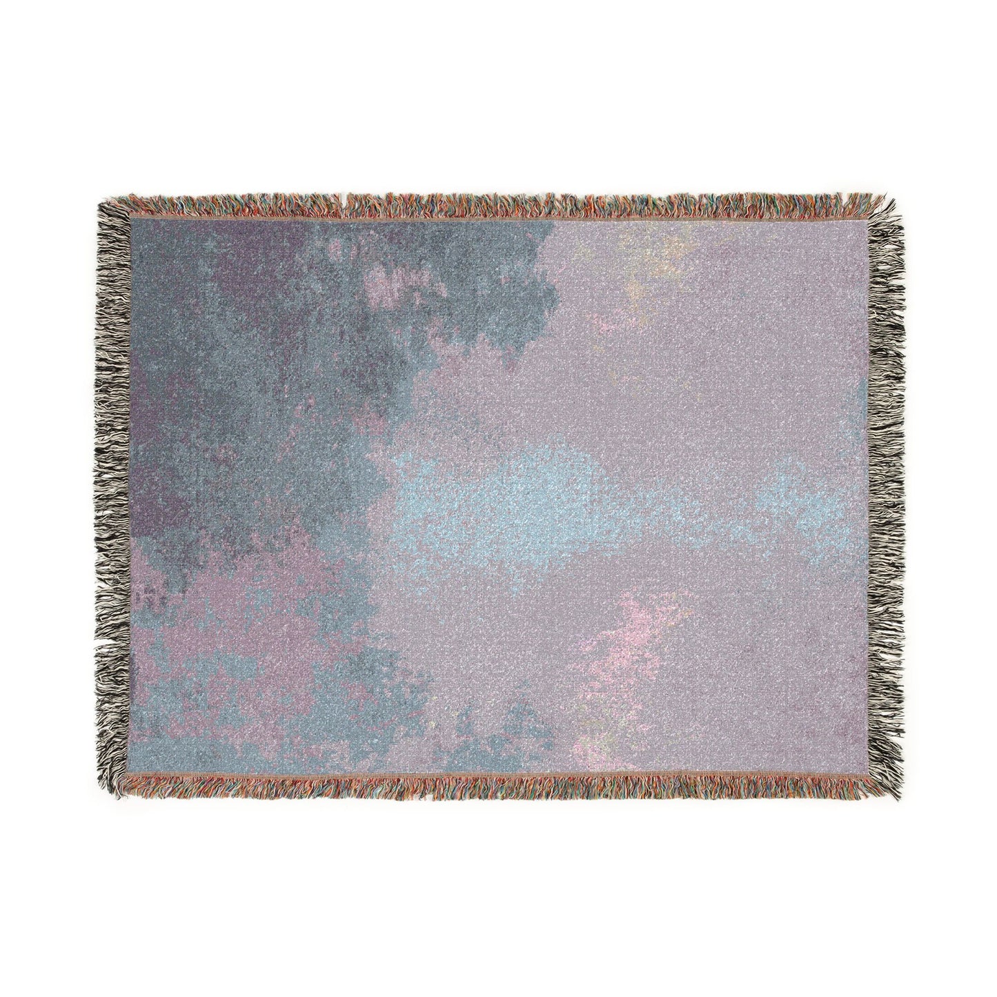 Claude Monet - Branch of the Seine near Giverny (Mist) | Woven Tapestry Blanket