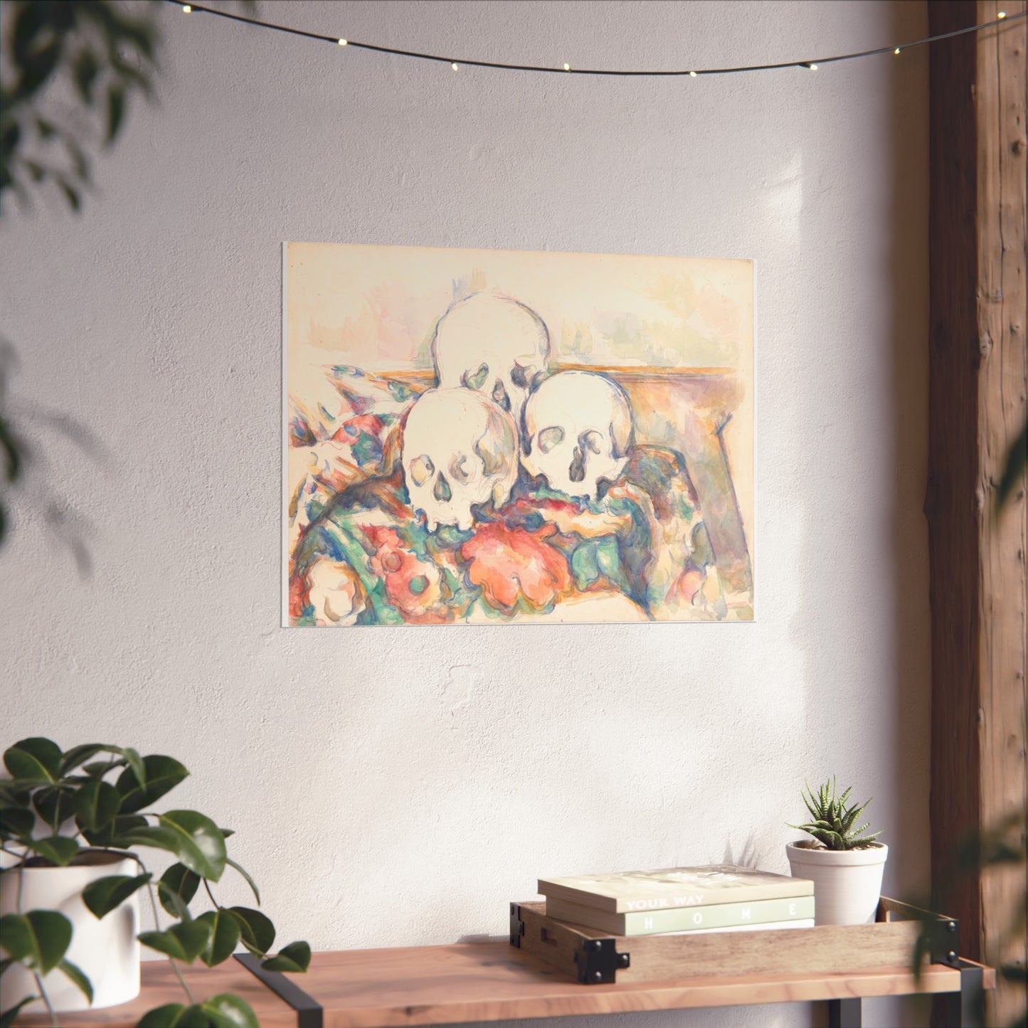 Paul Cezanne - The Three Skulls | Fine Art Poster
