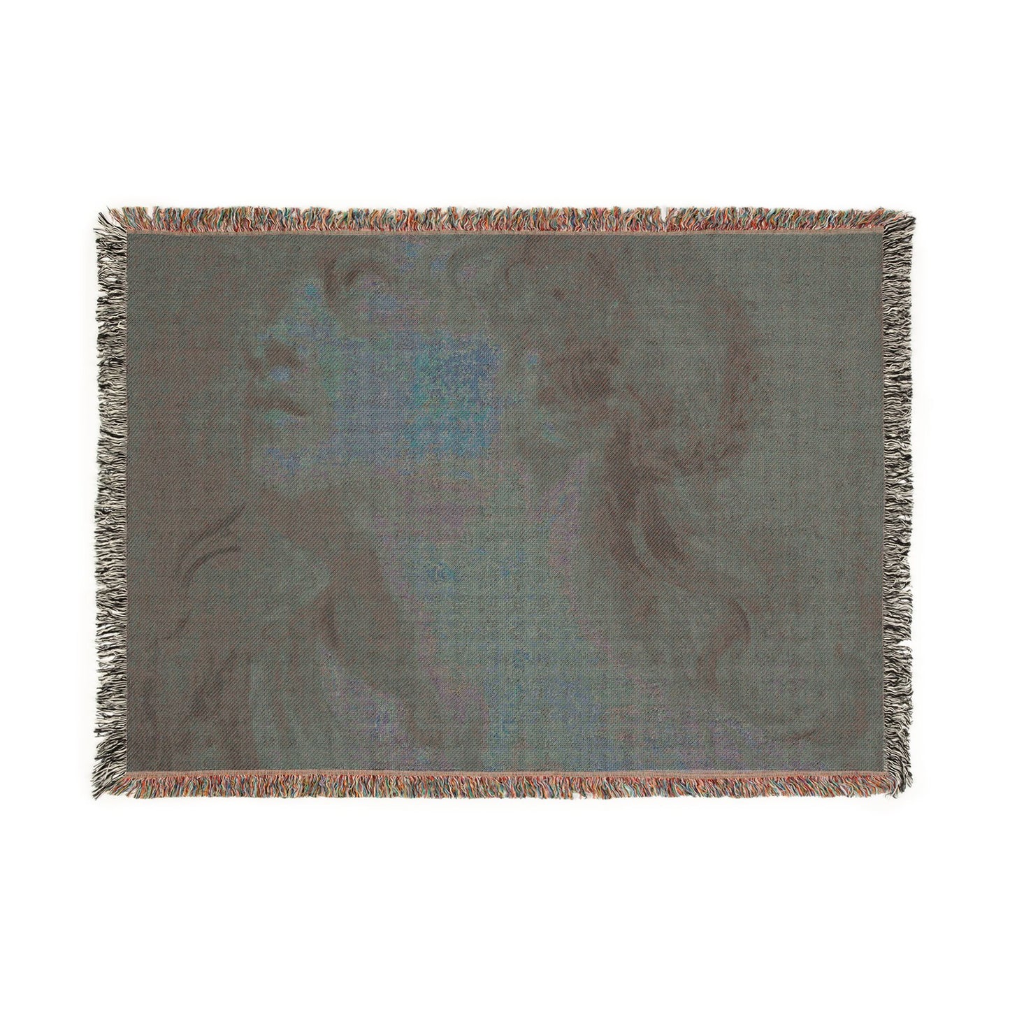 Anthony van Dyck - Head of a Girl | Woven Tapestry Blanket