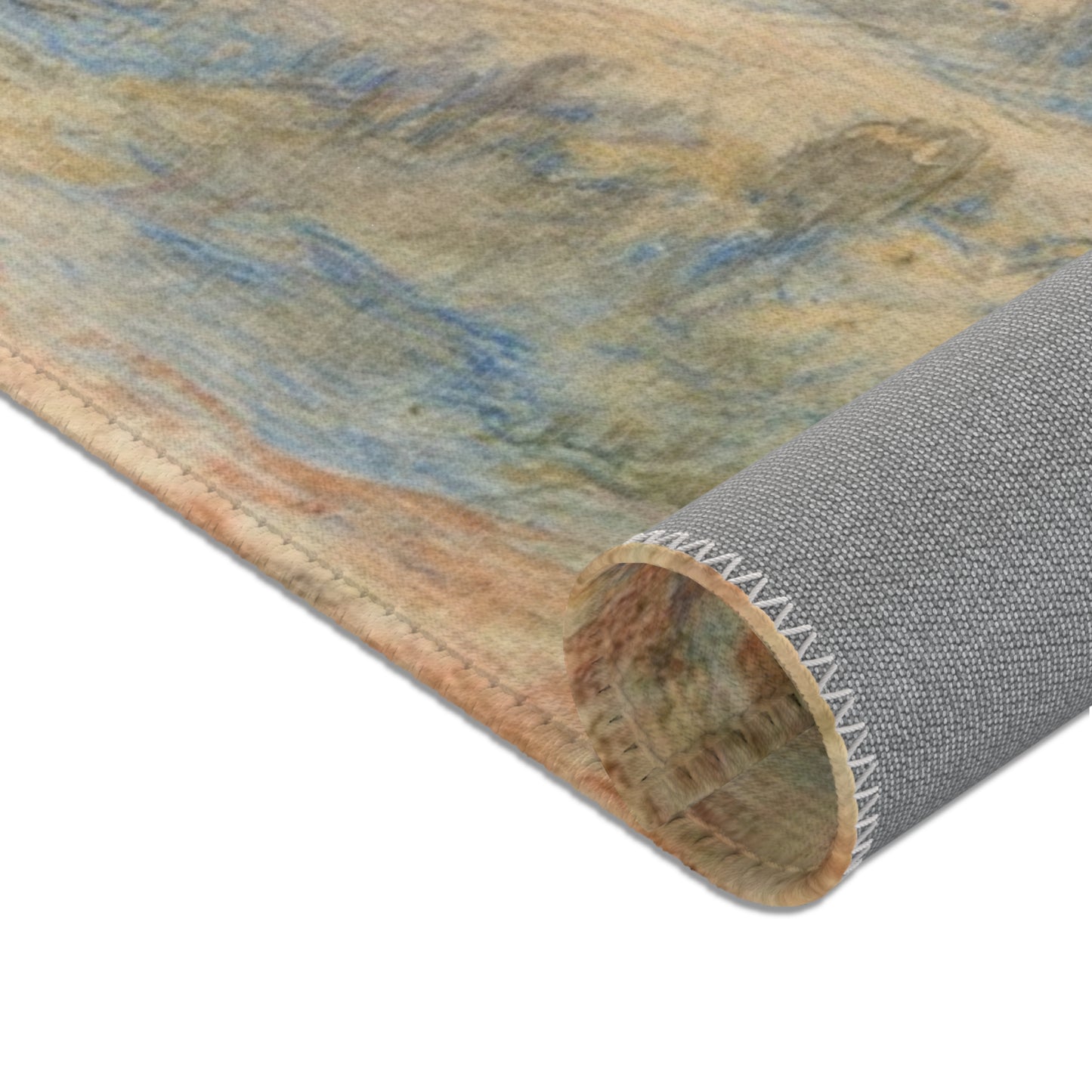 Joseph Mallord William Turner - Mussooree and the Dhoon from Landour | Area Rug