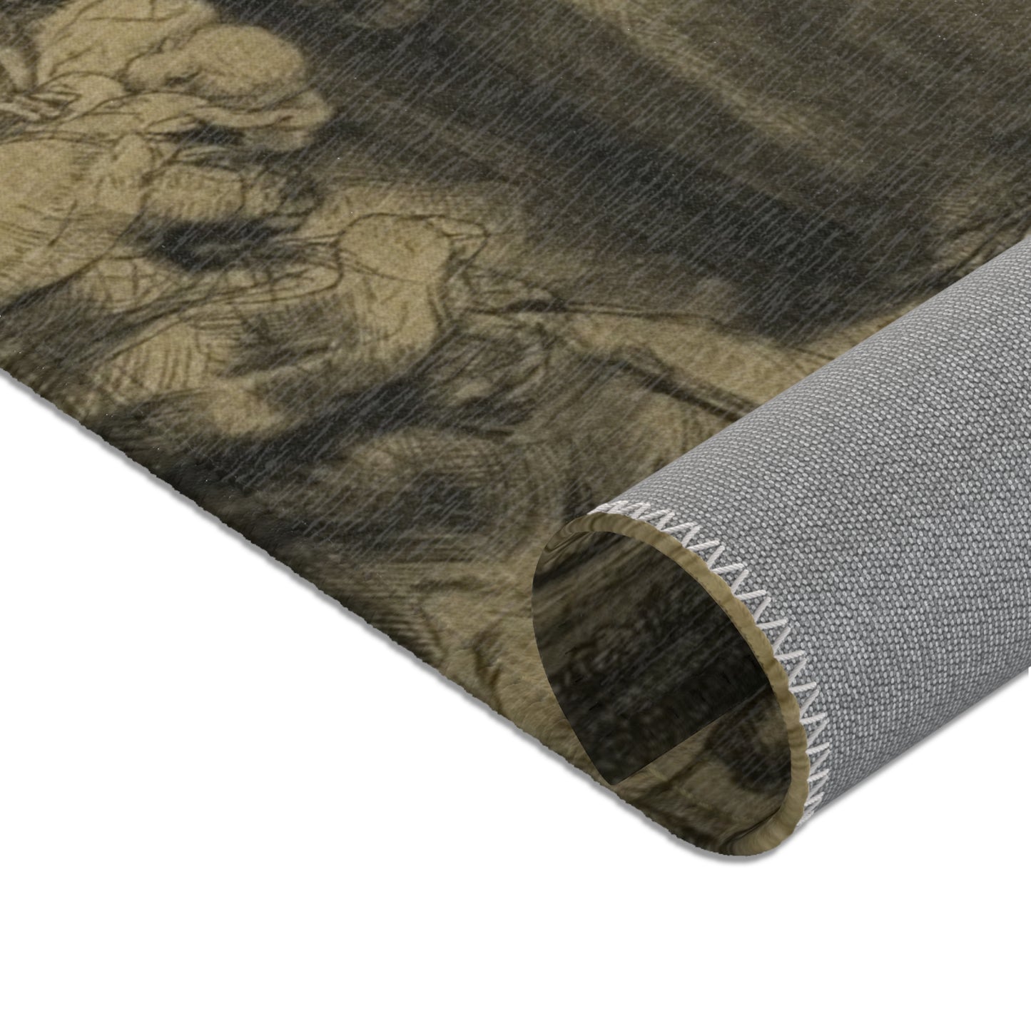 Rembrandt van Rijn - The Hundred Guilder Print | Area Rug