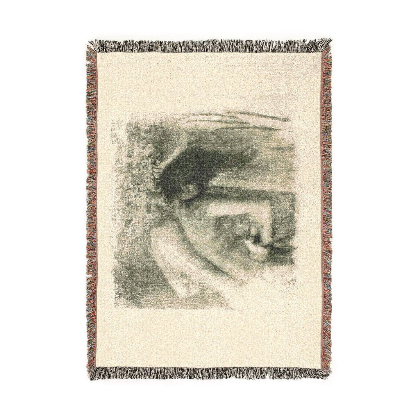 Hilaire Germain Edgar Degas - After the Bath (large version) | Woven Tapestry Blanket