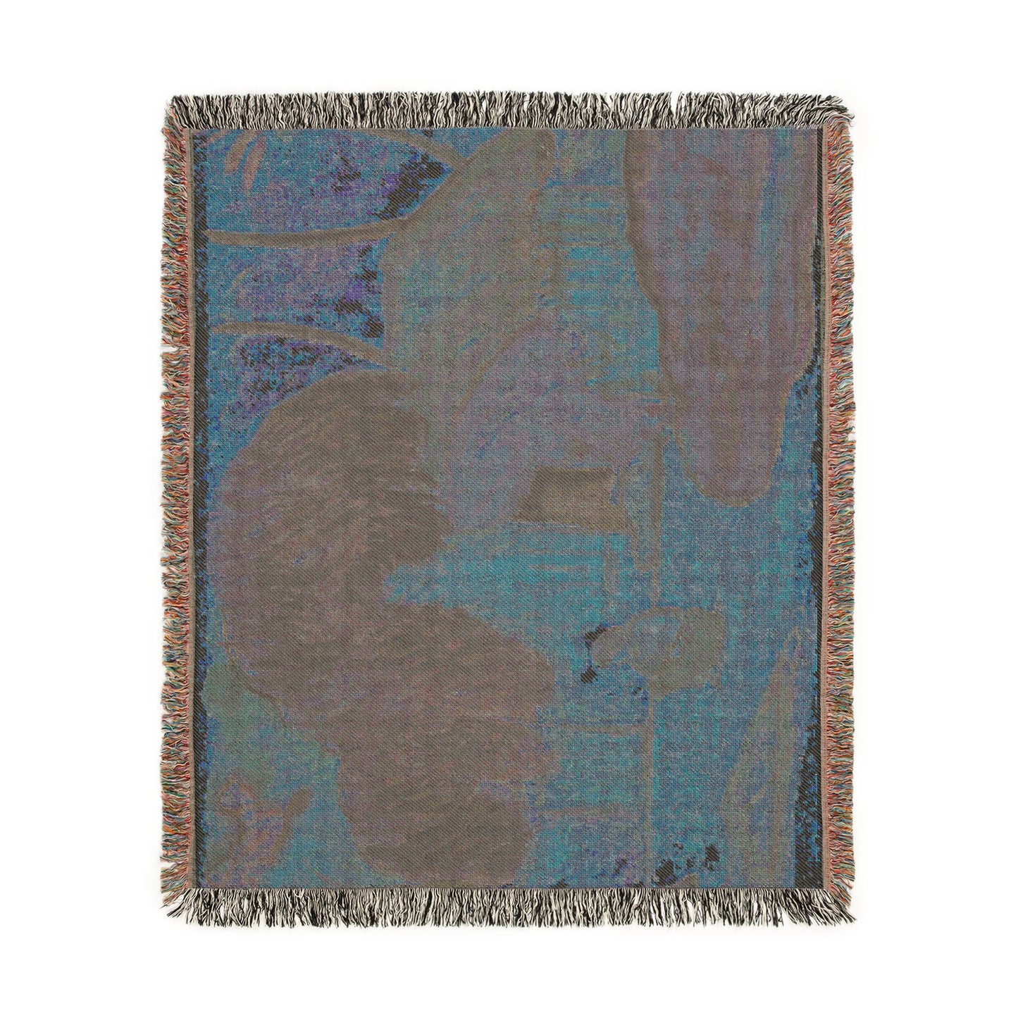 Paul Gauguin - Tahitian Hut | Woven Tapestry Blanket
