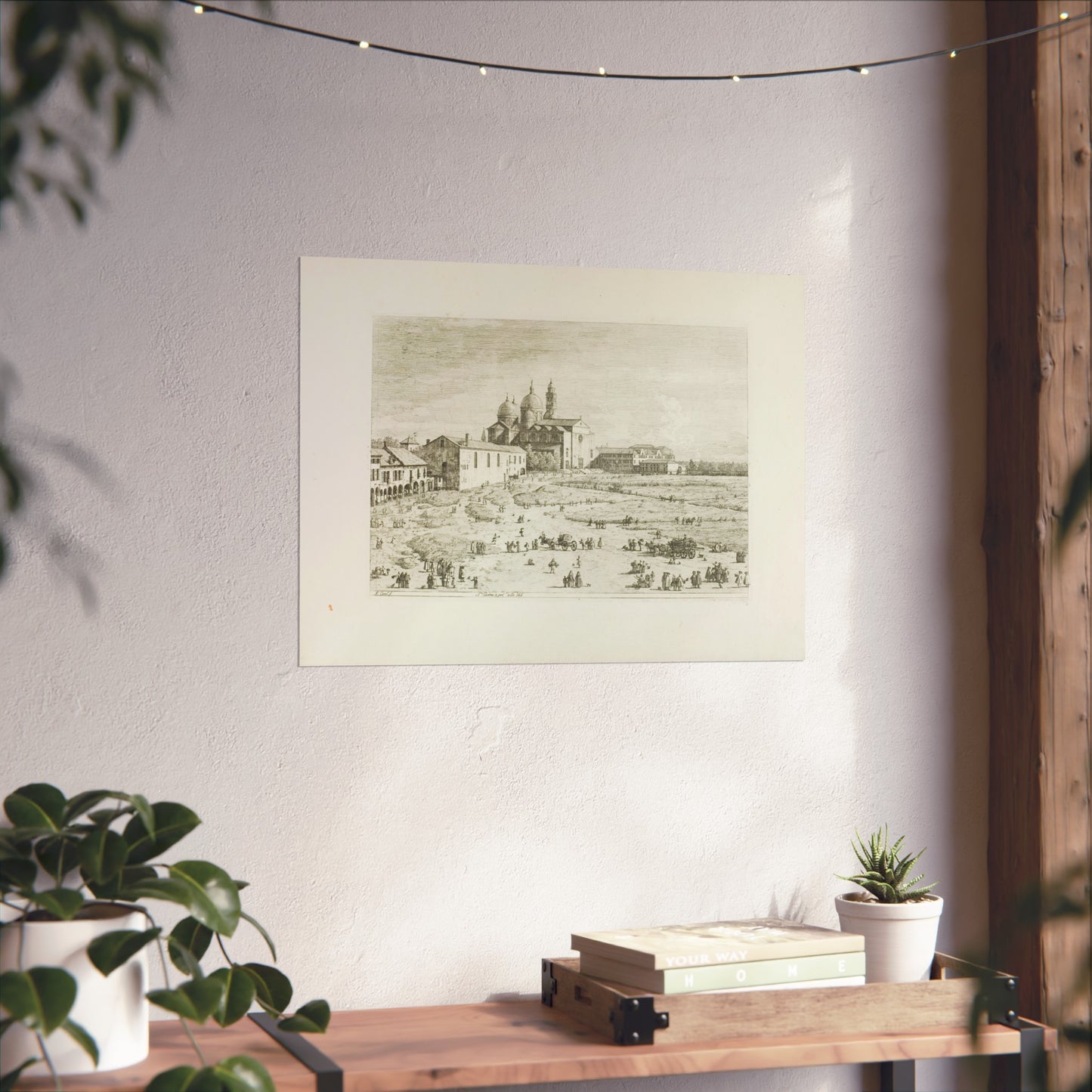 Canaletto - S. Giustina in prà della Vale, from Vedute | Fine Art Poster