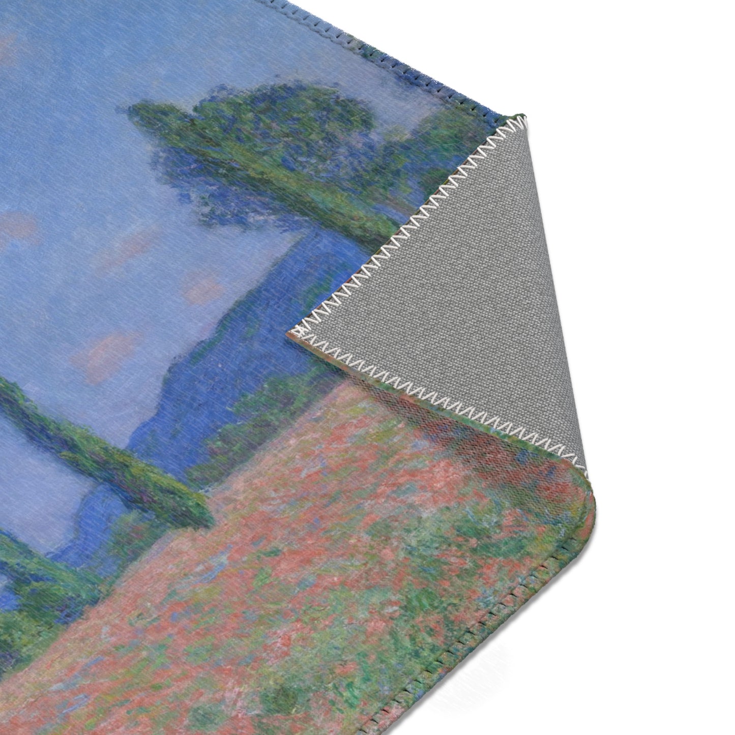 Claude Monet - Poppy Field (Giverny) | Area Rug