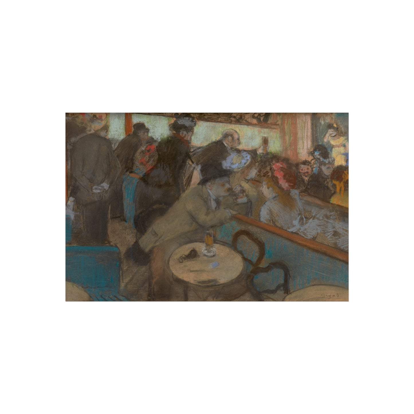 Hilaire Germain Edgar Degas - Café-Concert (The Spectators) | Fine Art Poster