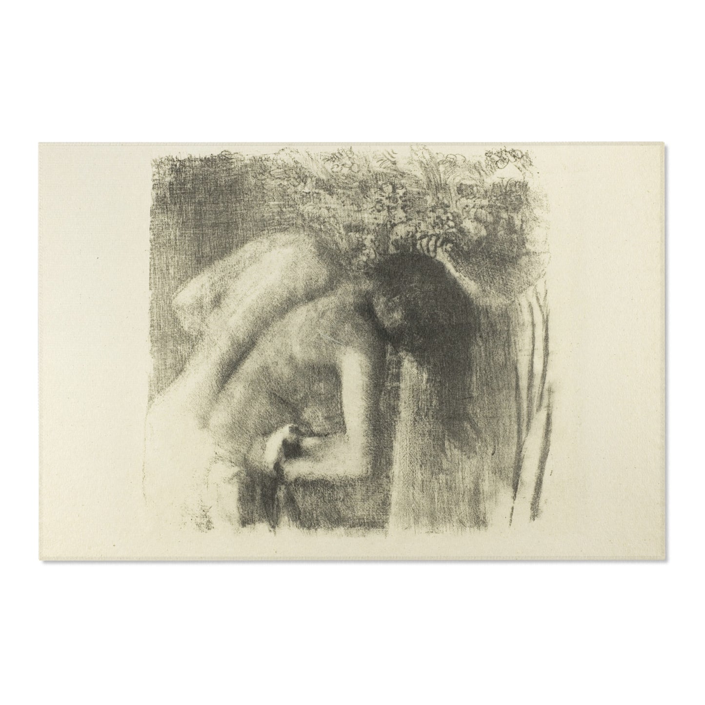 Hilaire Germain Edgar Degas - After the Bath (large version) | Area Rug