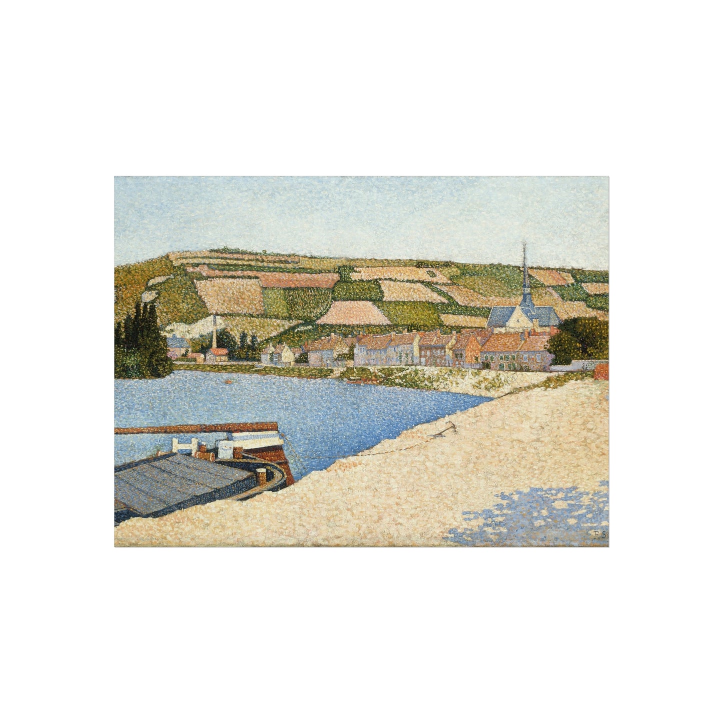 Paul Signac - Les Andelys, Côte d'Aval | Fine Art Poster