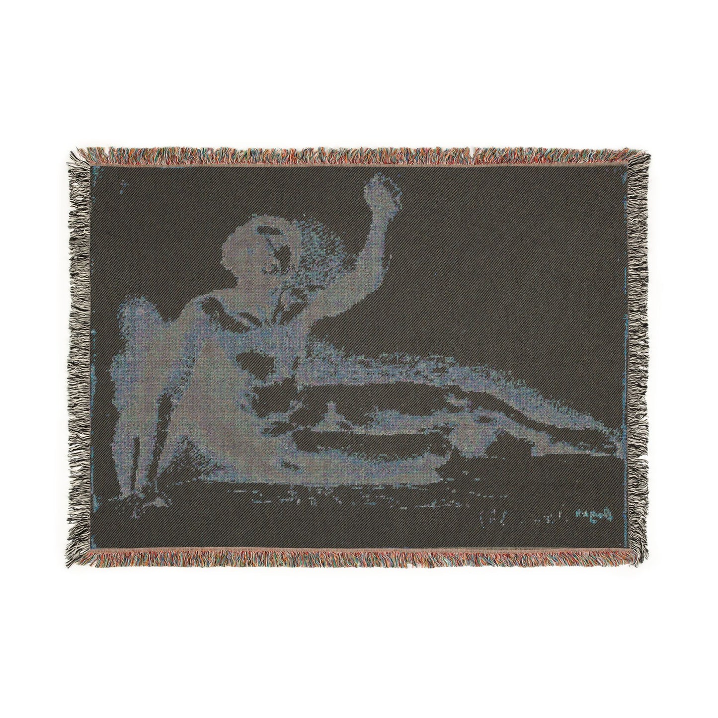 Hilaire Germain Edgar Degas - Study of a Male Nude | Tapestry Blanket