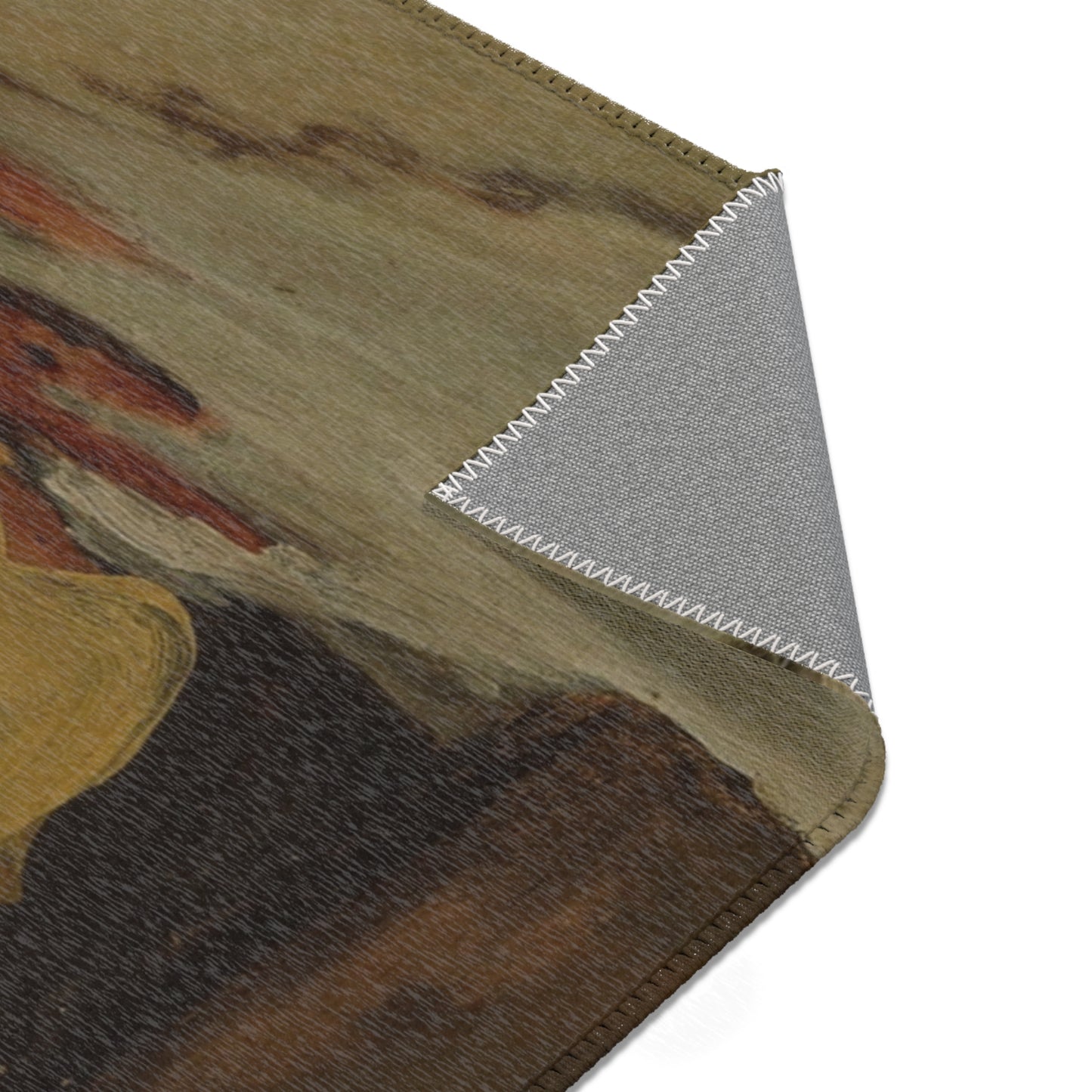 Francisco José de Goya y Lucientes - Friar Pedro Binds El Maragato with a Rope | Area Rug