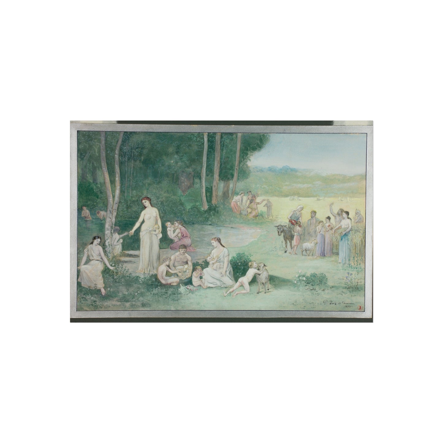 Pierre Puvis de Chavannes - Summer | Fine Art Poster