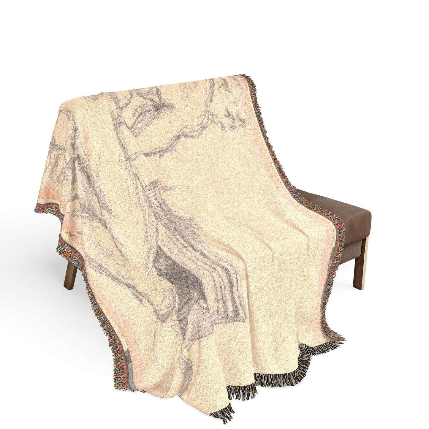 Paul Cezanne - Hercules Resting | Woven Tapestry Blanket