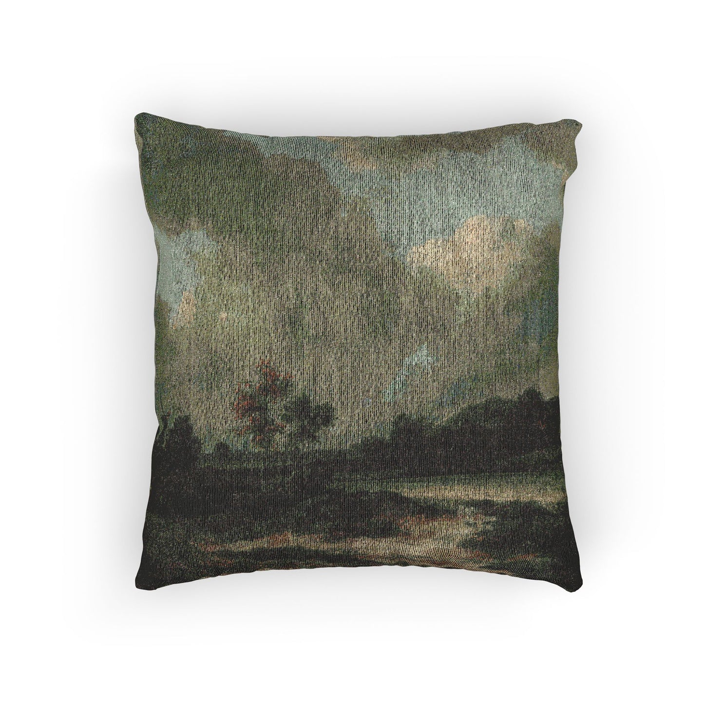 Jacob van Ruisdael - Grainfields | Woven Pillow