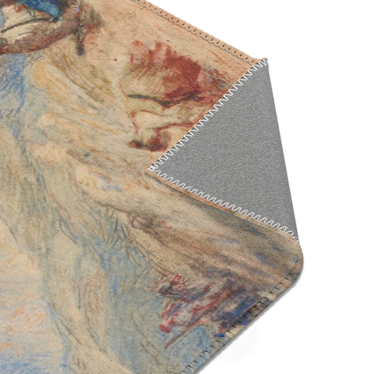 Joseph Mallord William Turner - Mussooree and the Dhoon from Landour | Area Rug
