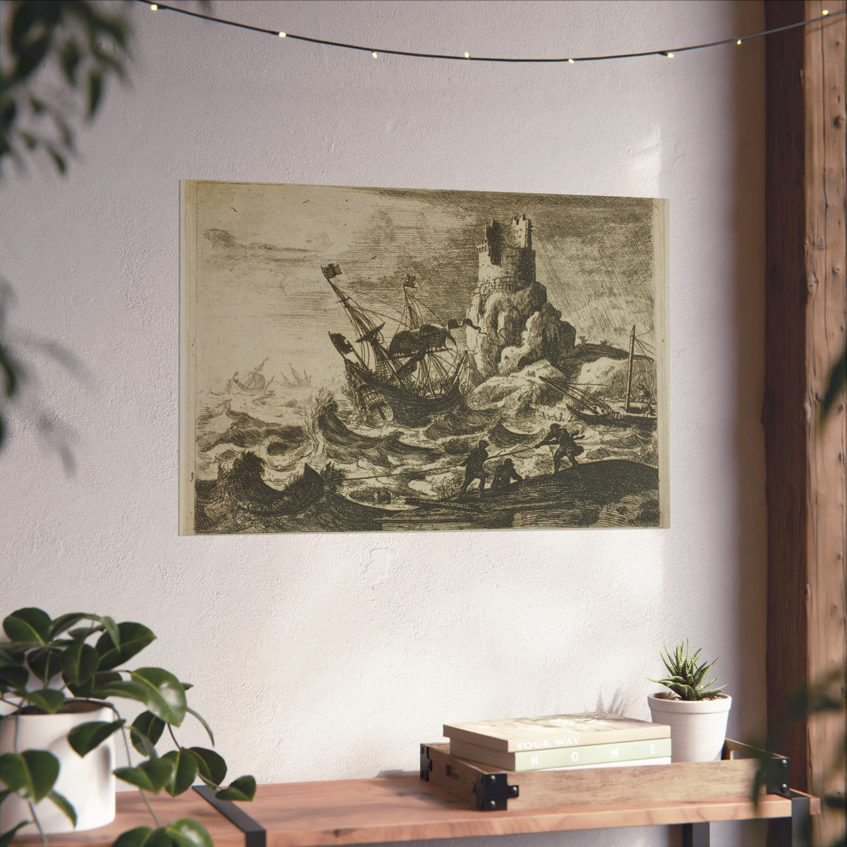 The Shipwreck — Claude Lorrain Fine Art Poster