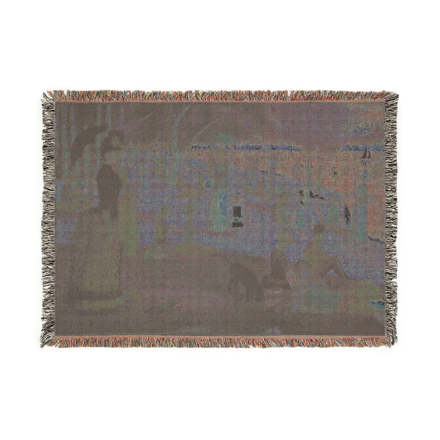 Georges Seurat - A Sunday on La Grande Jatte — 1884 | Woven Tapestry Blanket