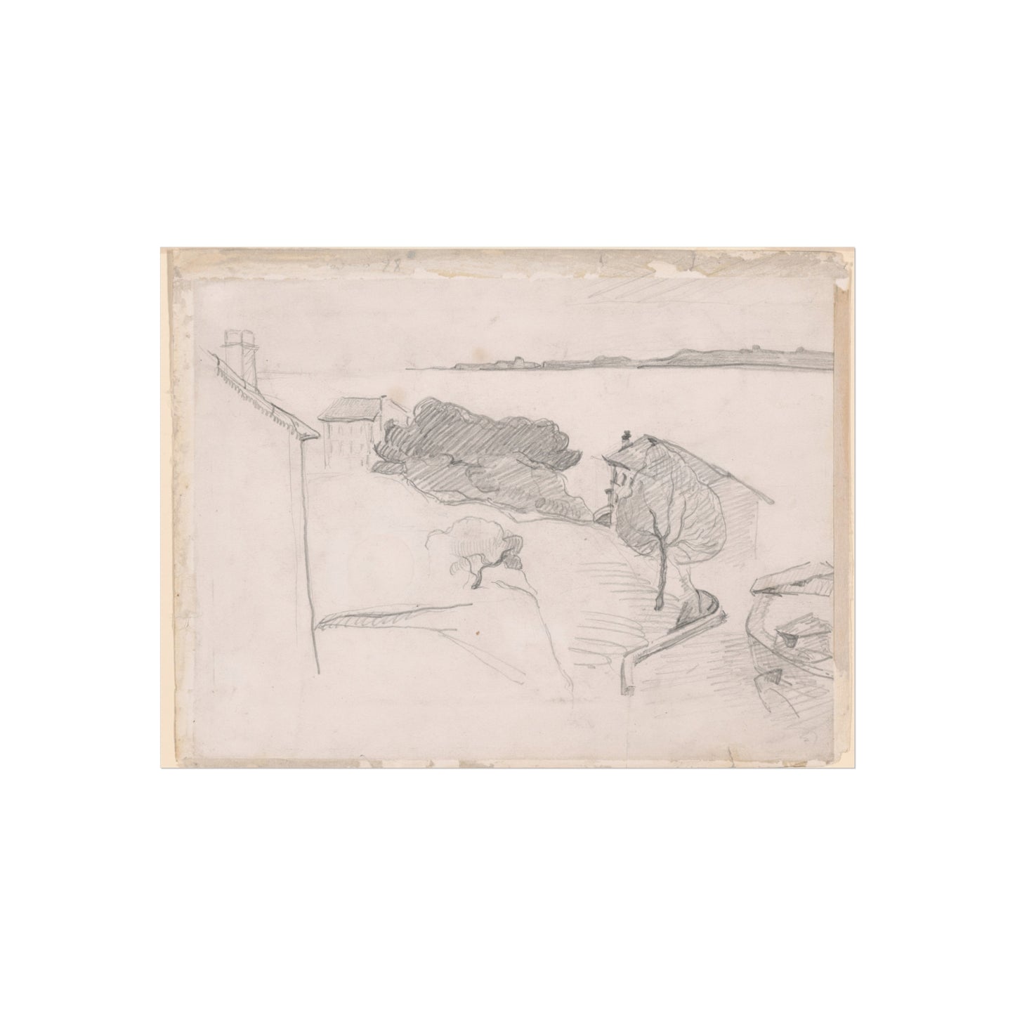 Paul Cezanne - L'Estaque | Fine Art Poster
