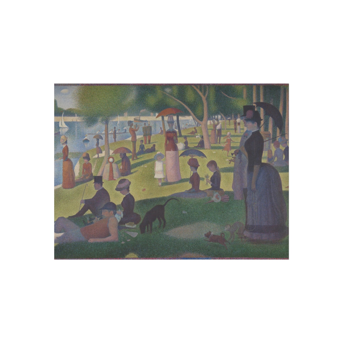 Georges Seurat - A Sunday on La Grande Jatte — 1884 | Fine Art Poster
