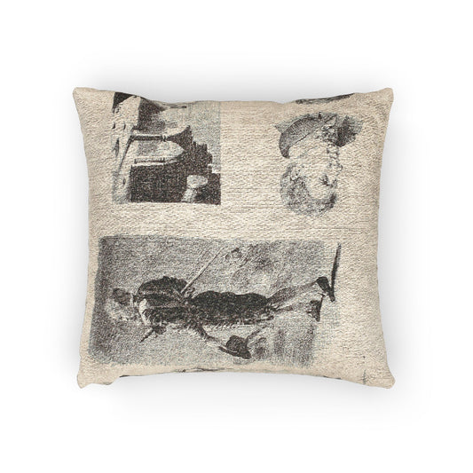 Sheet of Sketches — Delacroix Pillow