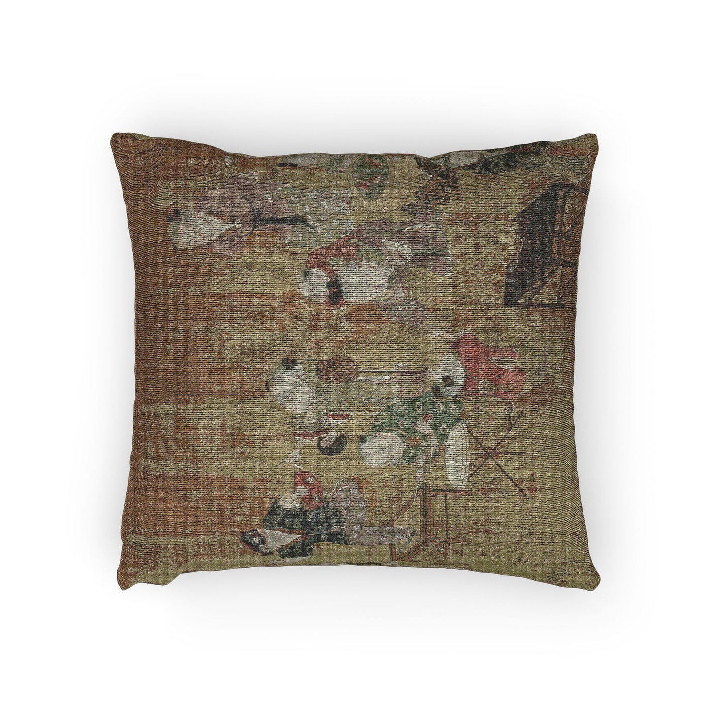 103_children-at-play | Woven Pillow