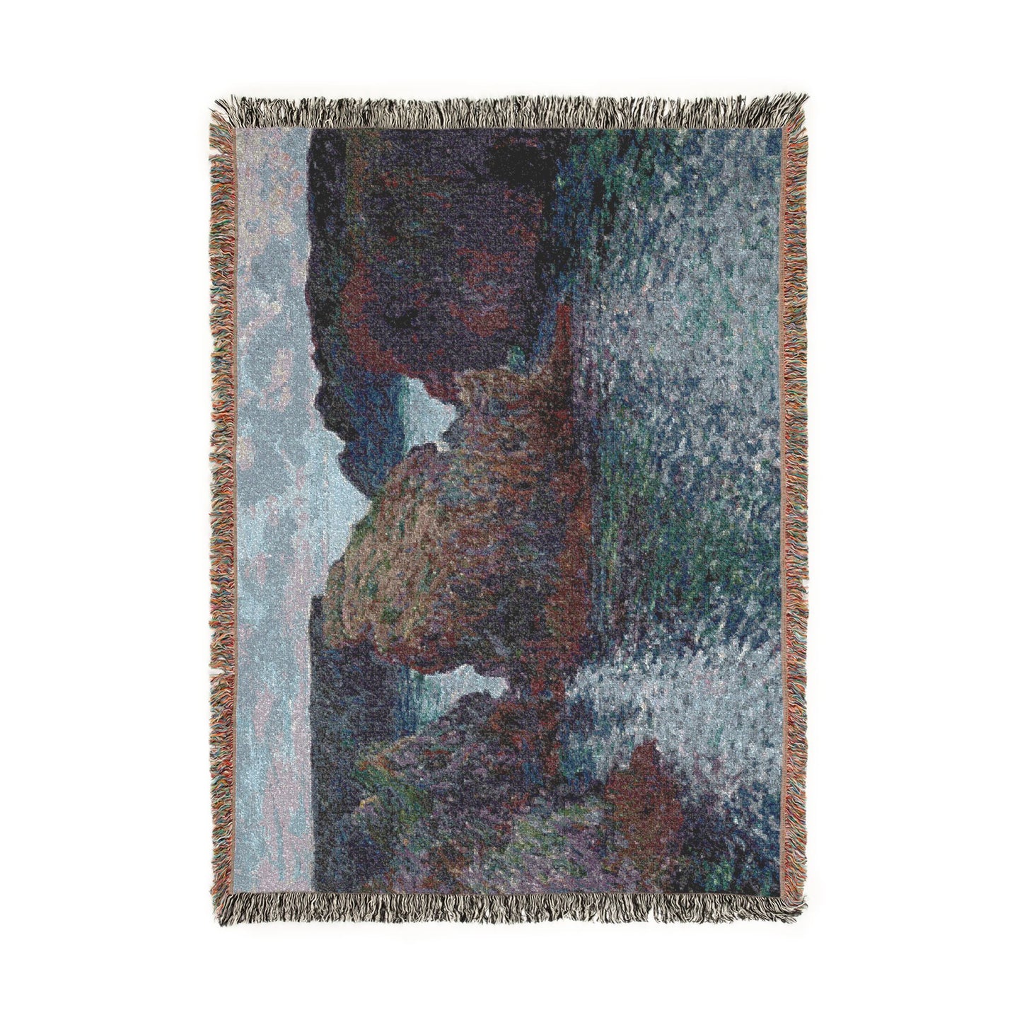 Claude Monet - Rocks at Port-Goulphar, Belle-Île | Tapestry Blanket