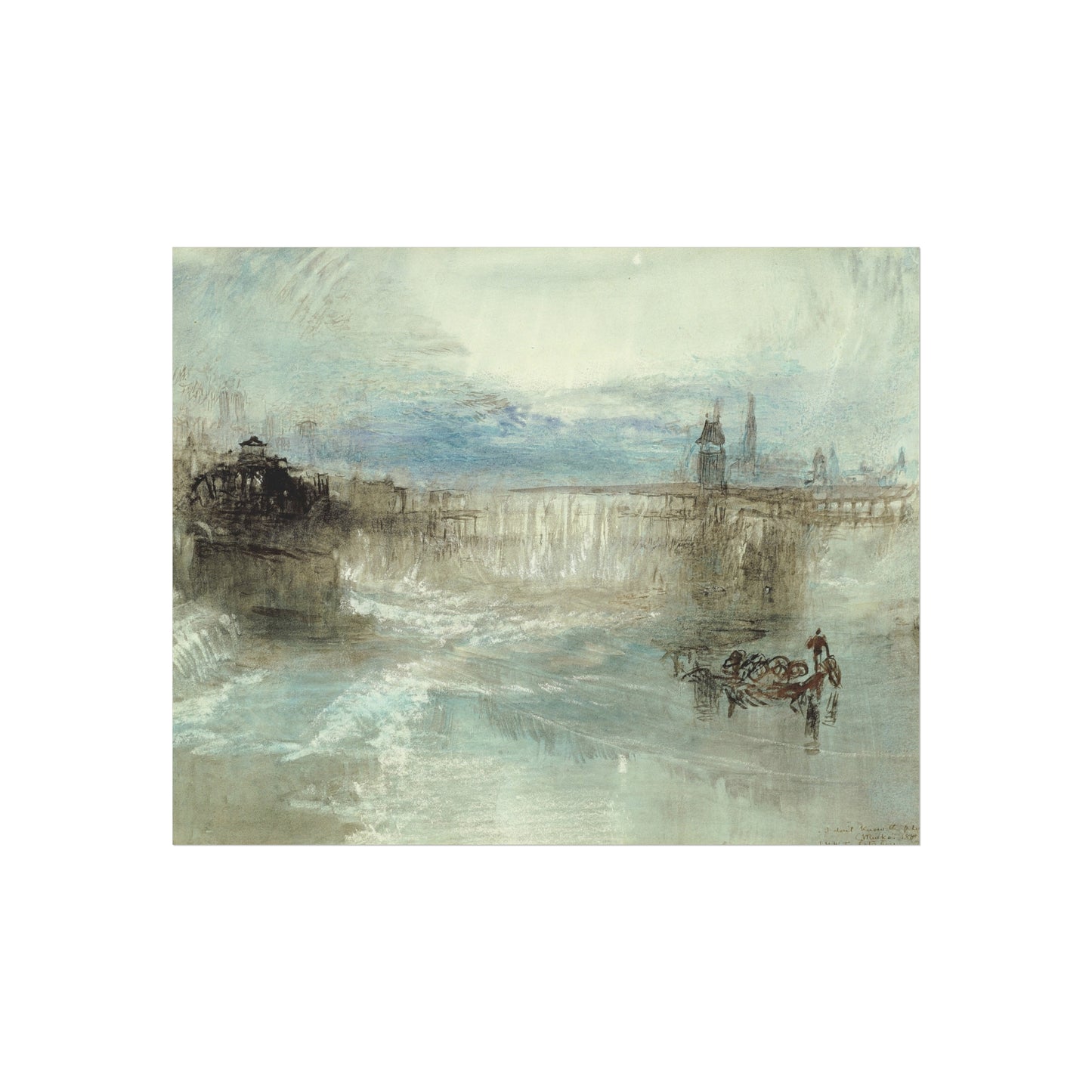 Joseph Mallord William Turner - View of Lucerne | Fine Art Poster