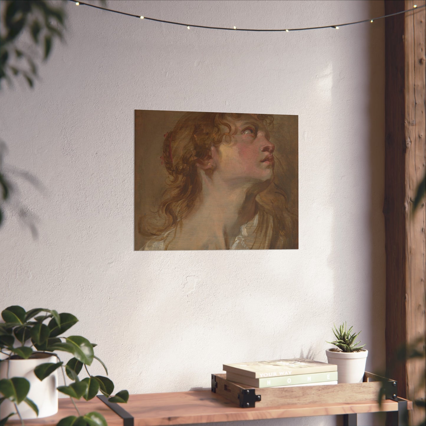 Anthony van Dyck - Head of a Girl | Fine Art Poster