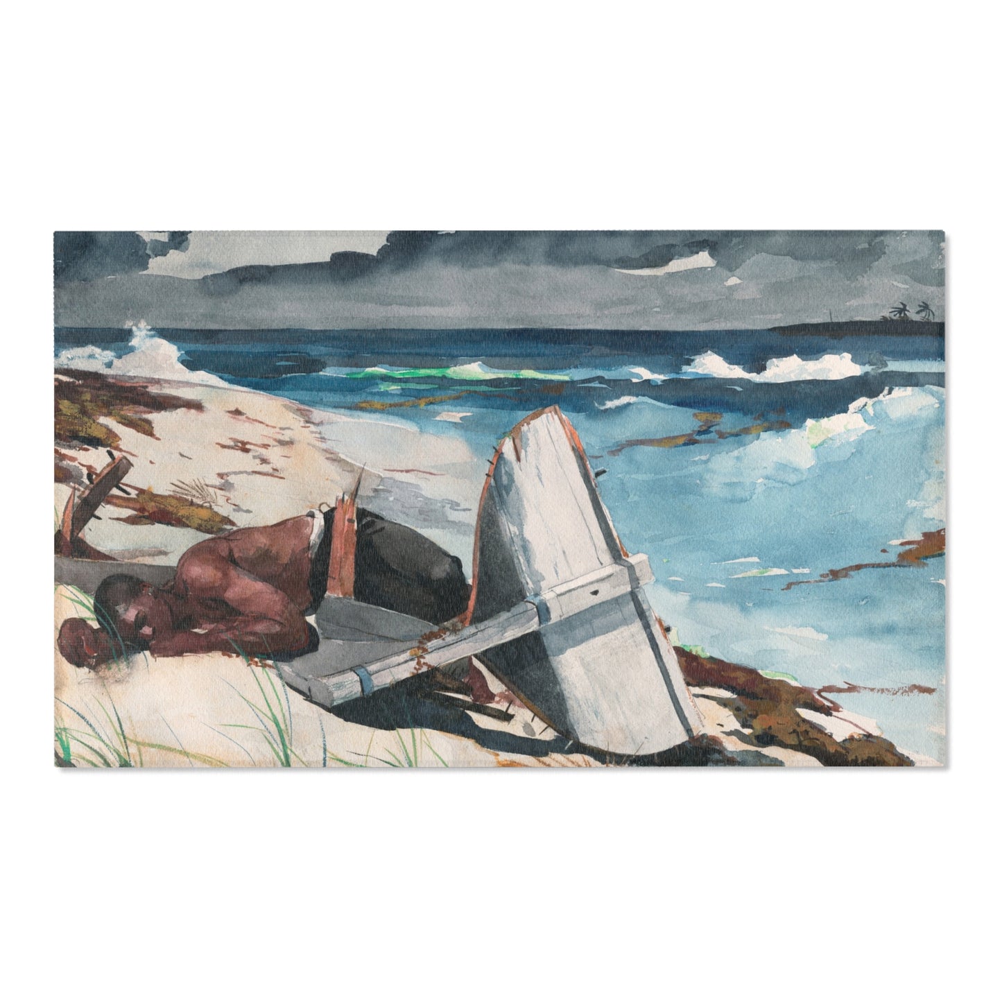 Winslow Homer - After the Hurricane, Bahamas | Area Rug